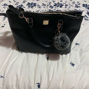 Saffiano Willa Zip Satchel